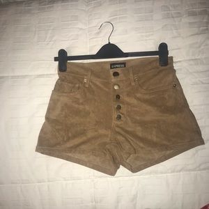 Tan Express shorts